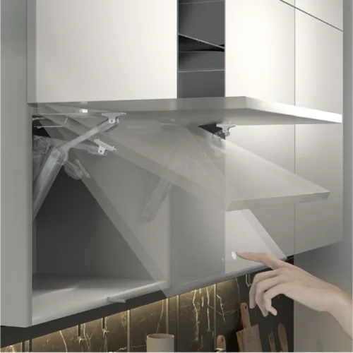 Tay nâng hạ cánh tủ bếp đơn SH-HGT2300